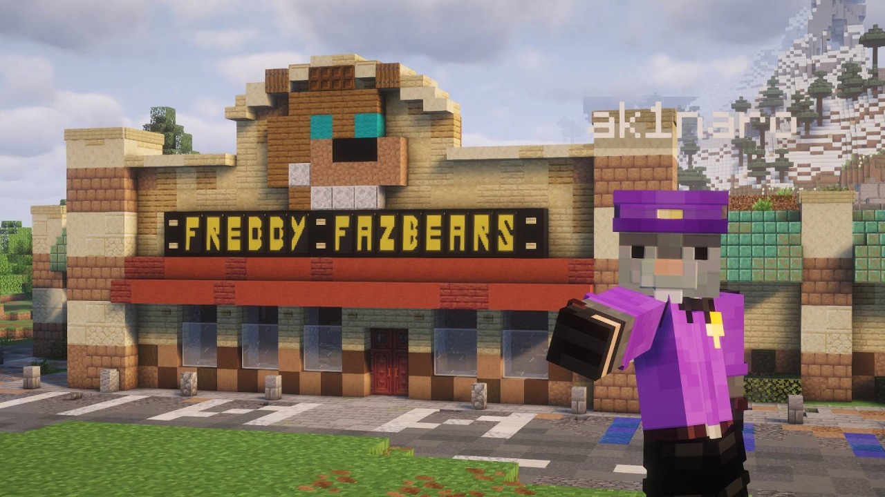 FNAF ивент на сервере Evolution в МАЙНКРАФТЕ