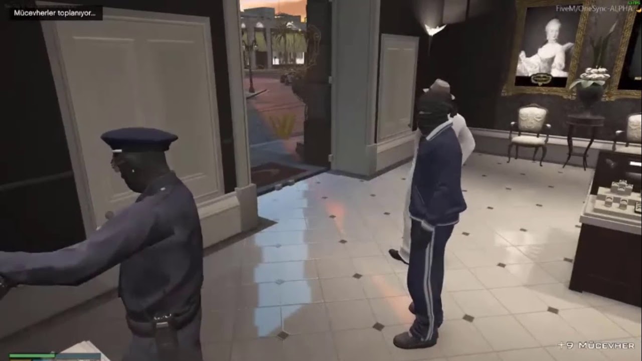 Aynı anda 3 faklı soygun | Şehir karıştı !voRP
