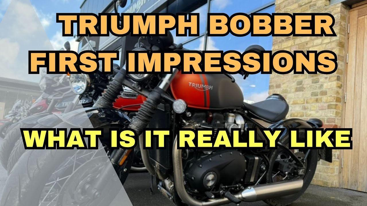 Triumph Bobber First Ride Impressions