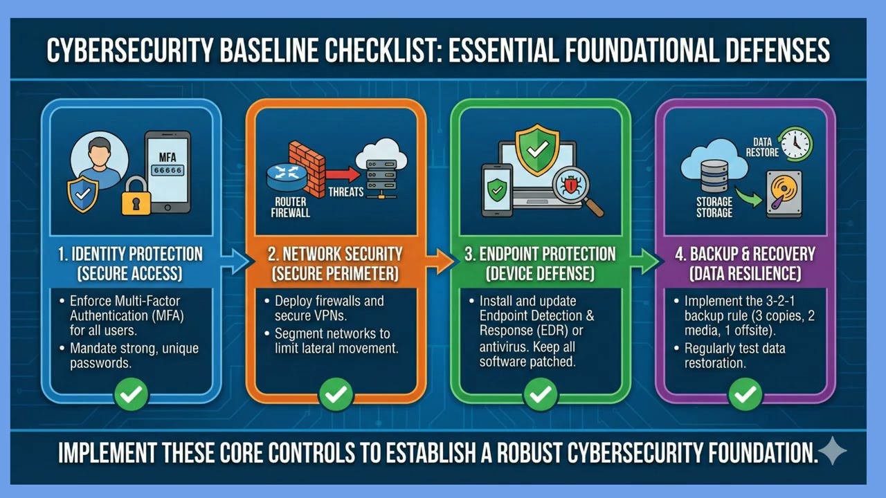 Security Checklist: BASELINE | Cybersecurity Explained