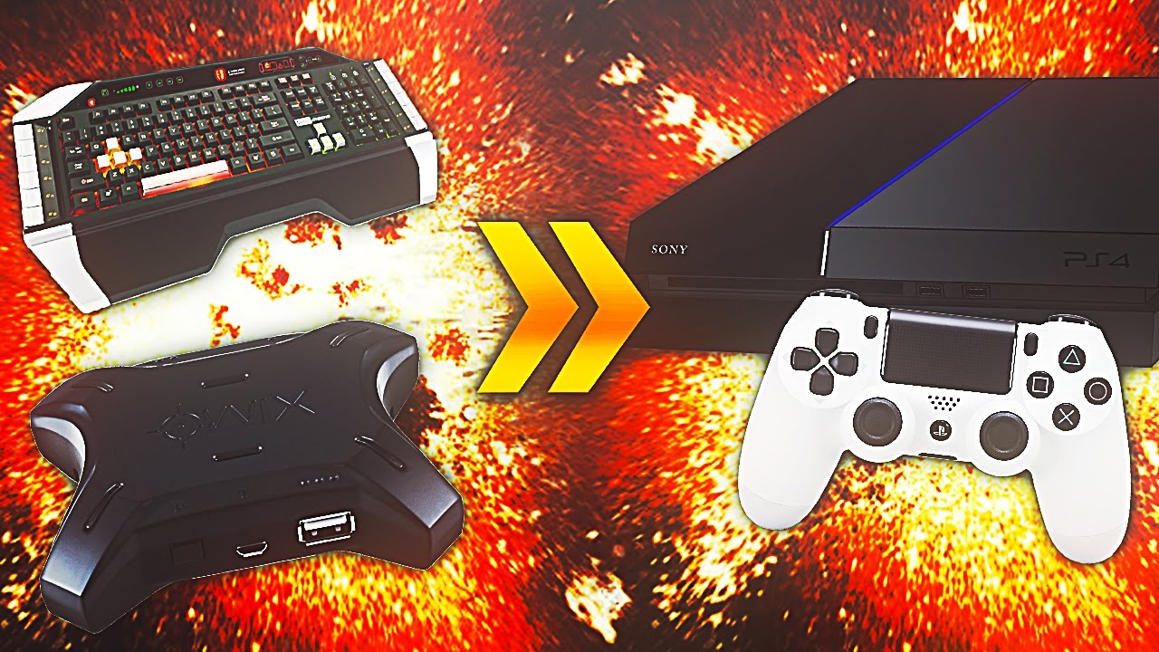TUTO! JOUER CLAVIER SOURIS SUR CONSOLE !!!