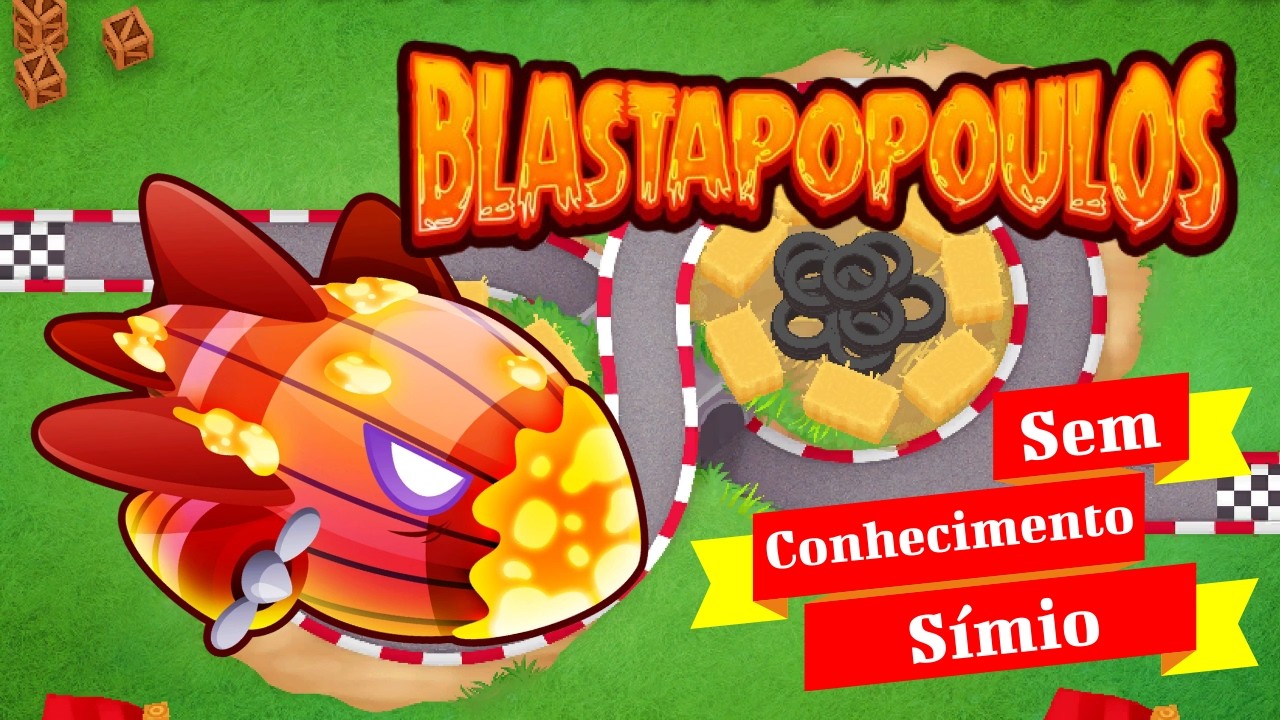 Blastapopoulos no Karts & Dardos! Sem Conhecimento S&iacute;mio - Guia Blastapopoulos Normal - BTD6
