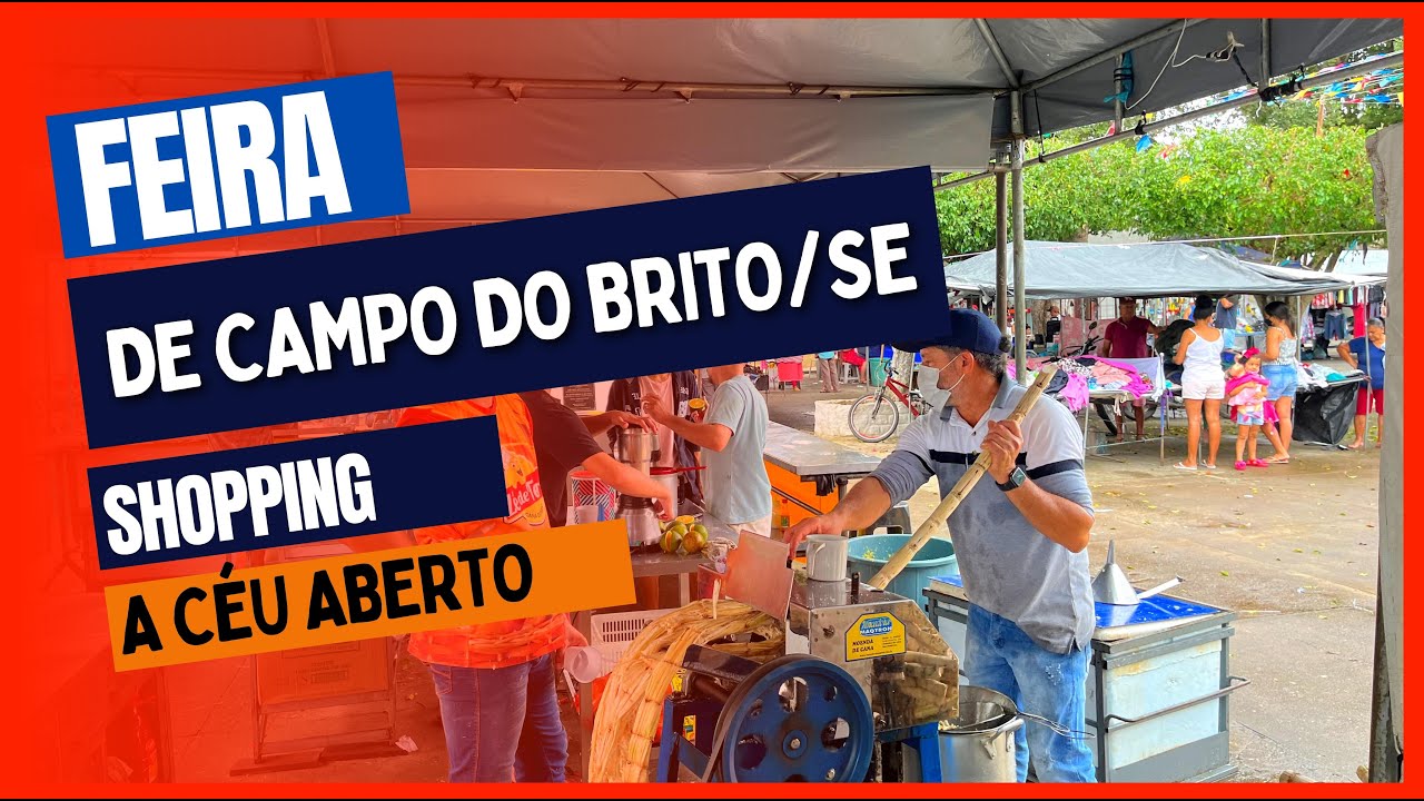 Feira de Campo do Brito/SE #feira #feiralivre