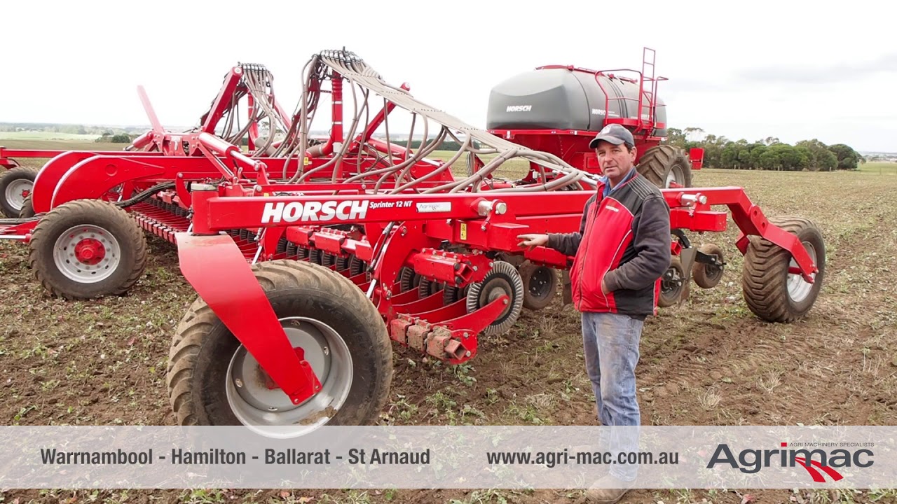 Tim Whitehead | Horsch Sprinter Air Seeder