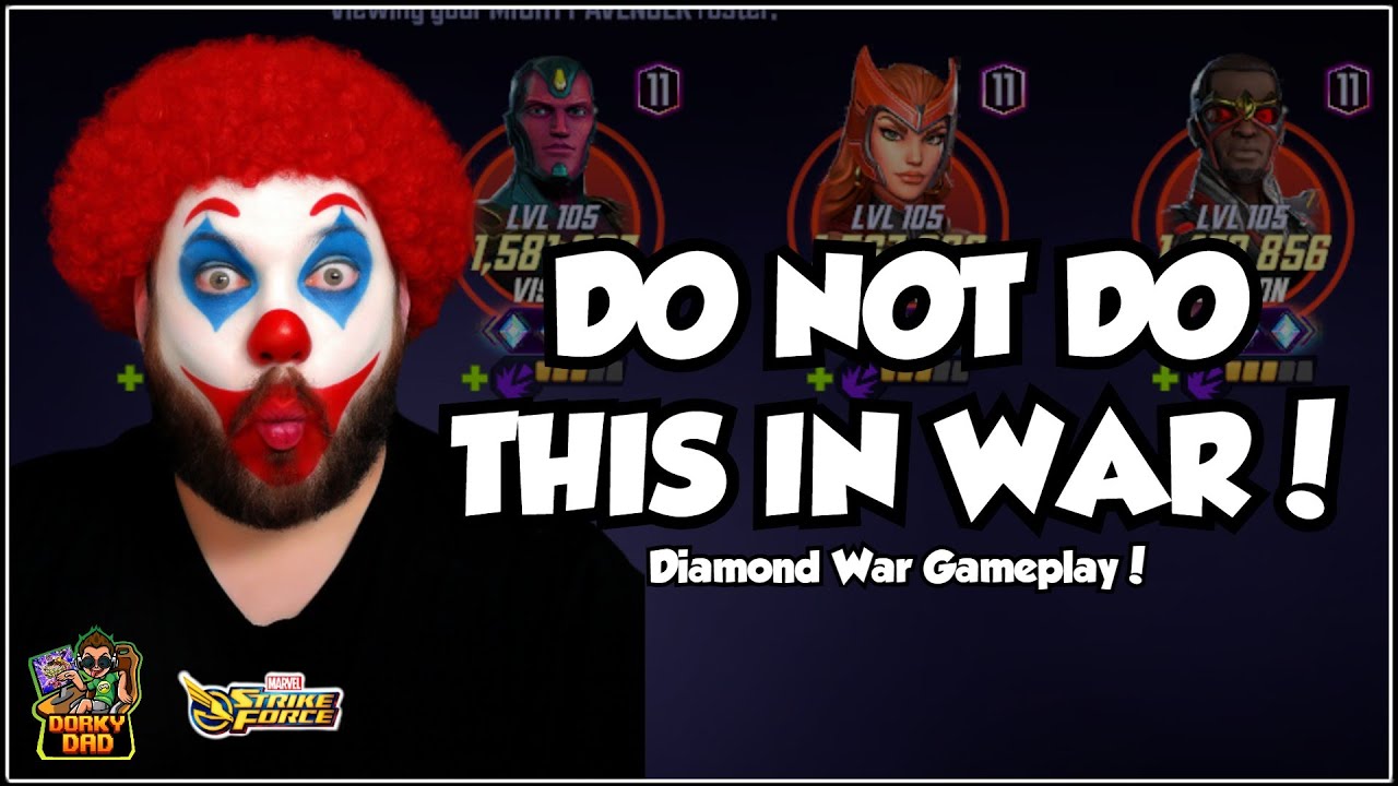 Игровой процесс Diamond War! | Смогут ли Могучие Мстители на максимальном уровне победить Мусорны...