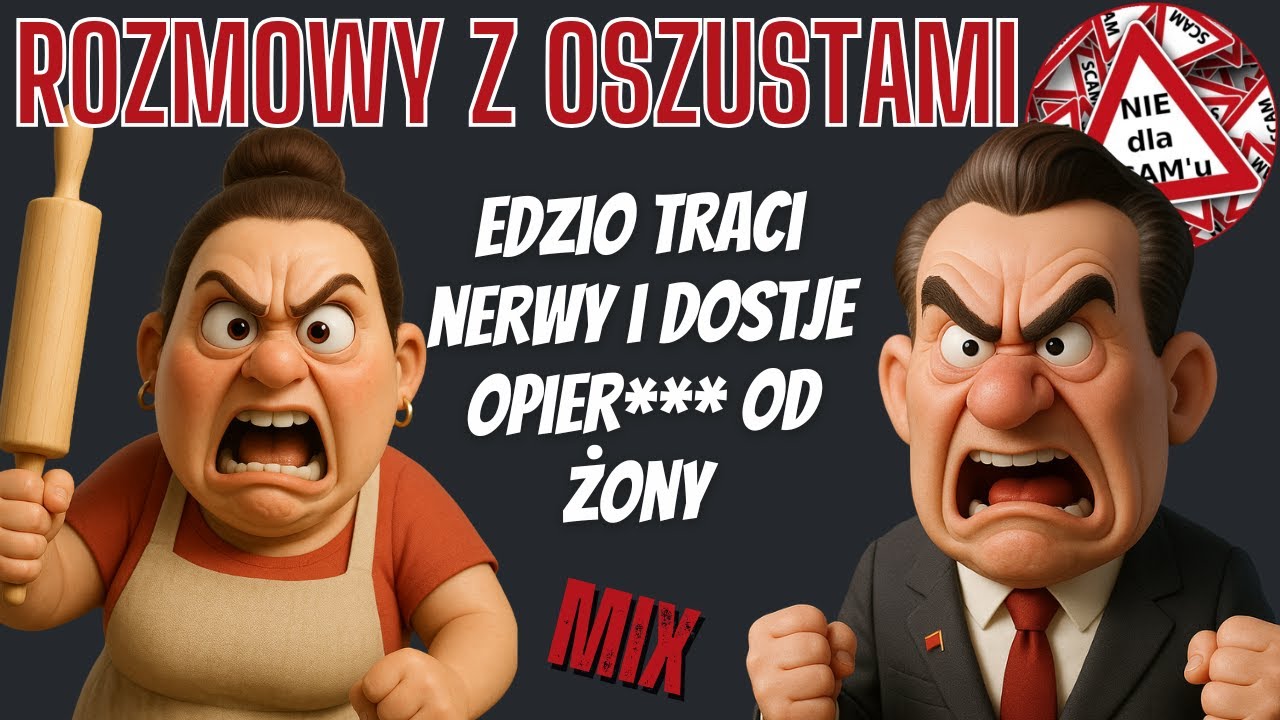 Edziu się wkurza + bijąca żona | Ewa Adamczyk | Anna Sochacka