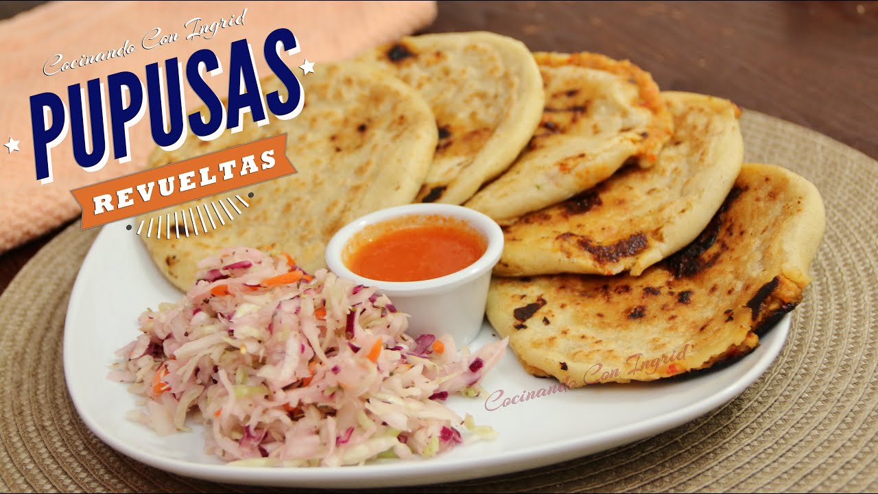 COMO HACER PUPUSAS REVUELTAS (de Chicharrón con queso)