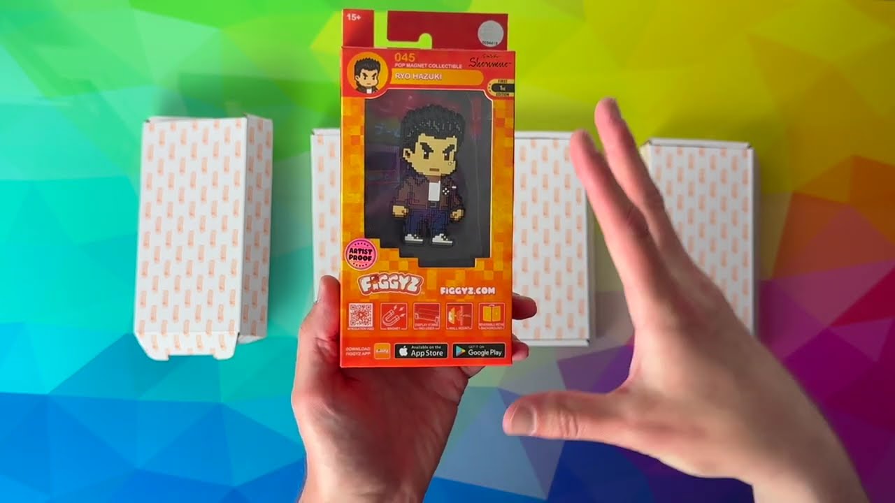 Shenmue FiGGYZ Samples Unboxing