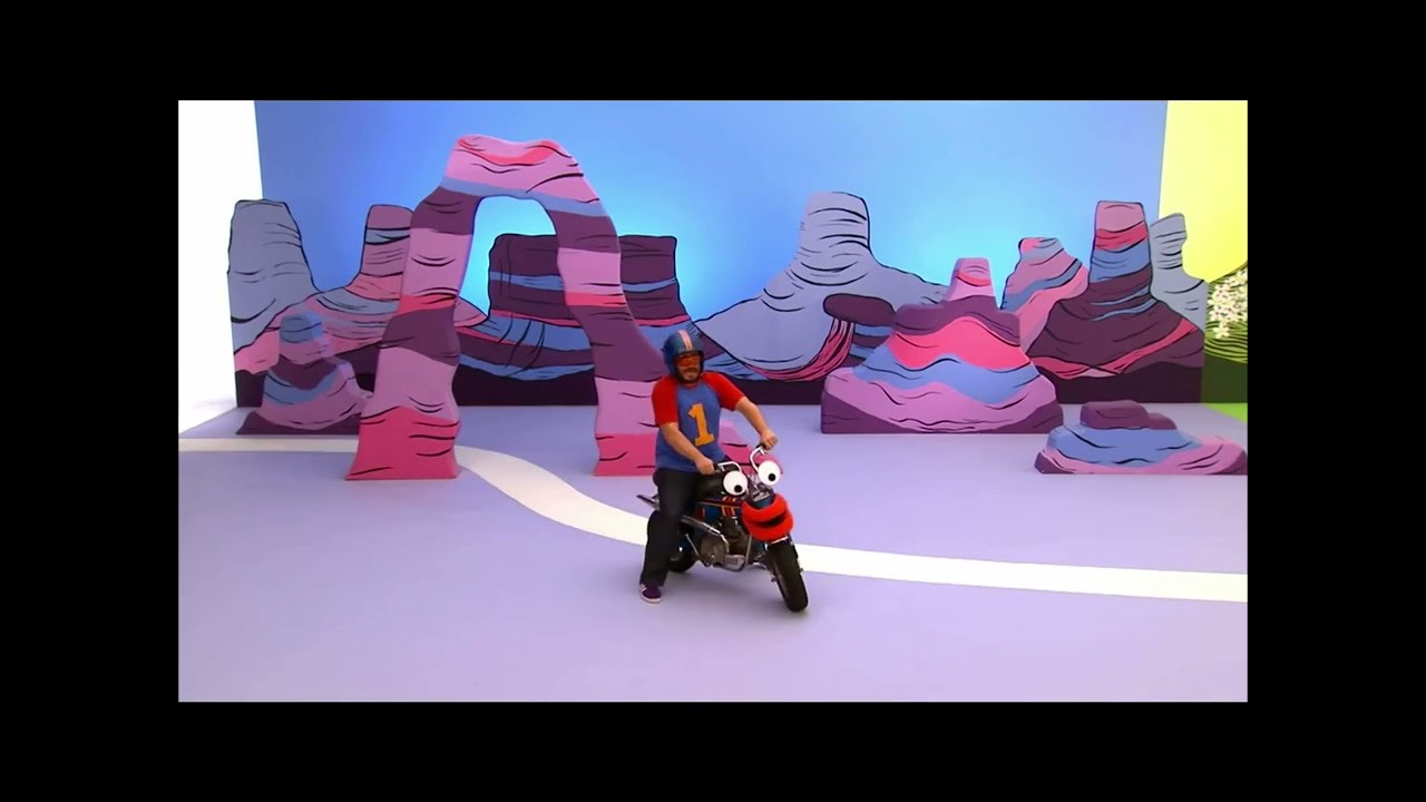Jack Black and Mini bike Landed into Gabba Land