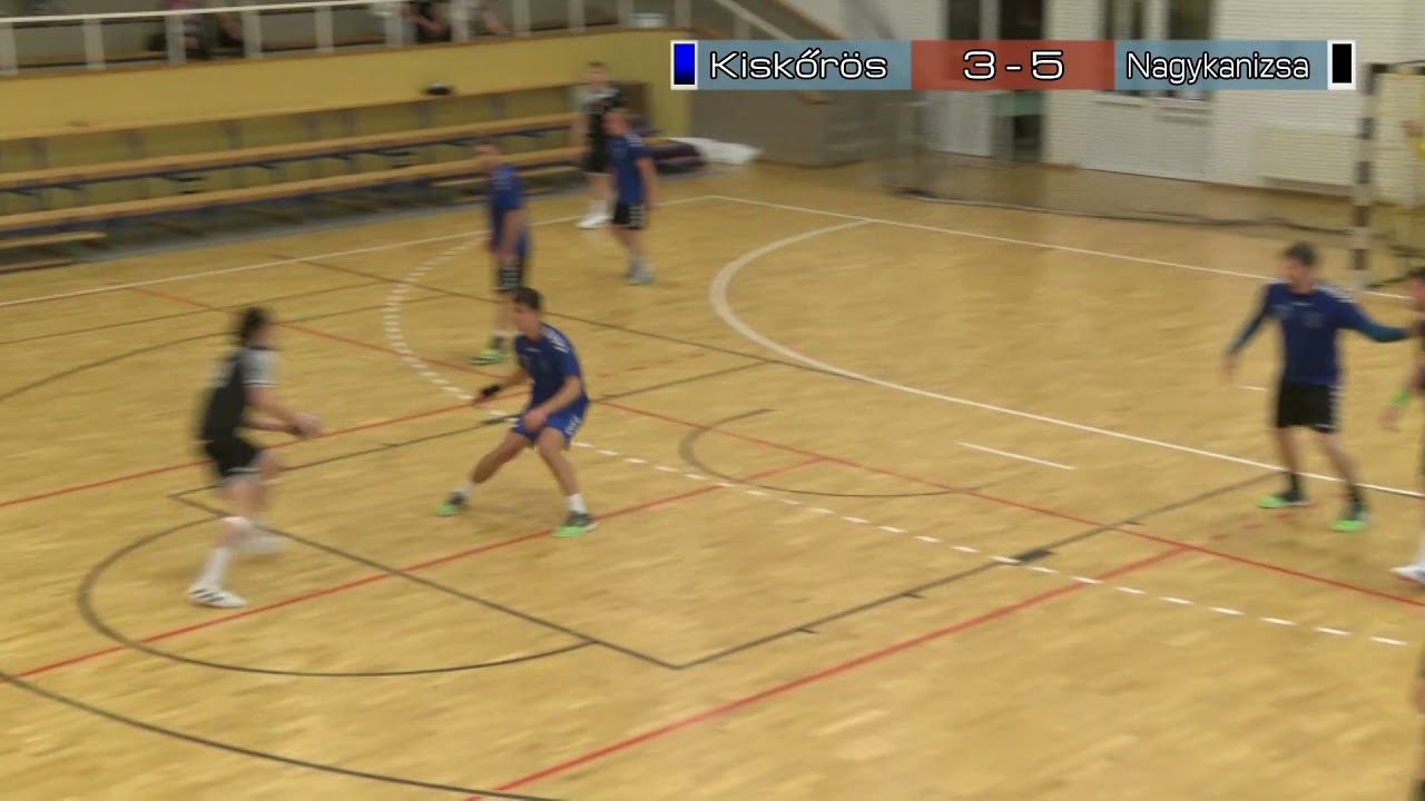 Kiskőrösi KSK- Tungsram SE-Nagykanizsa NB II-es szereplő férfi kézilabda-mérkőzés