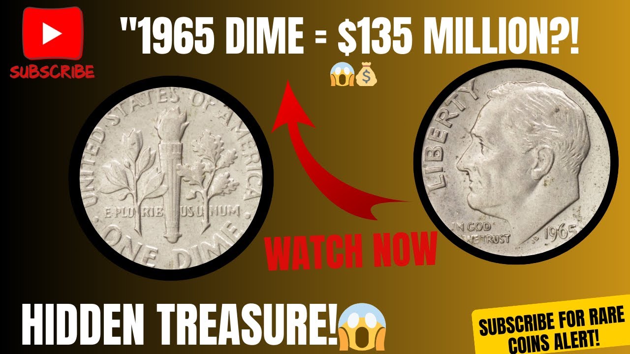 This 1965 Roosevelt Dime Could Make You $135 Million Richer! 💰 | Rare Coin You Must Know!