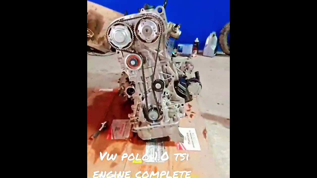 vw polo 1.0 tsi engine o/h complete
