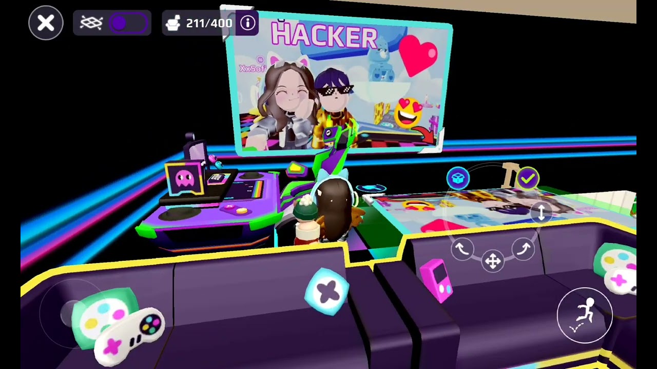 Me upgrading HACKER'S room🤗🤗