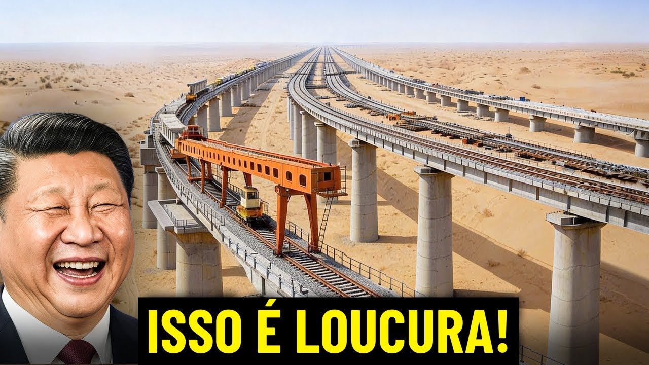 Até o presidente chinês não acreditou no que viu quando viu esta técnica genial de construção!