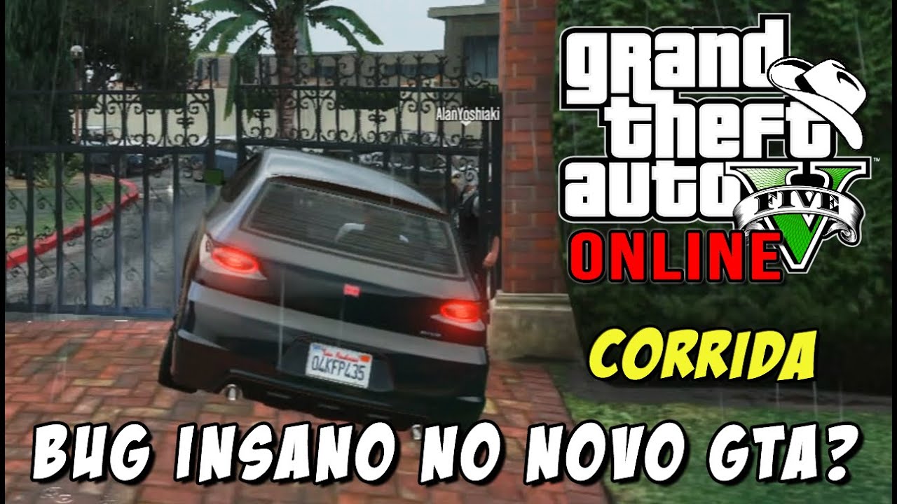 GTA 5 Online - Texudão tretando e bug do portão no novo GTA?