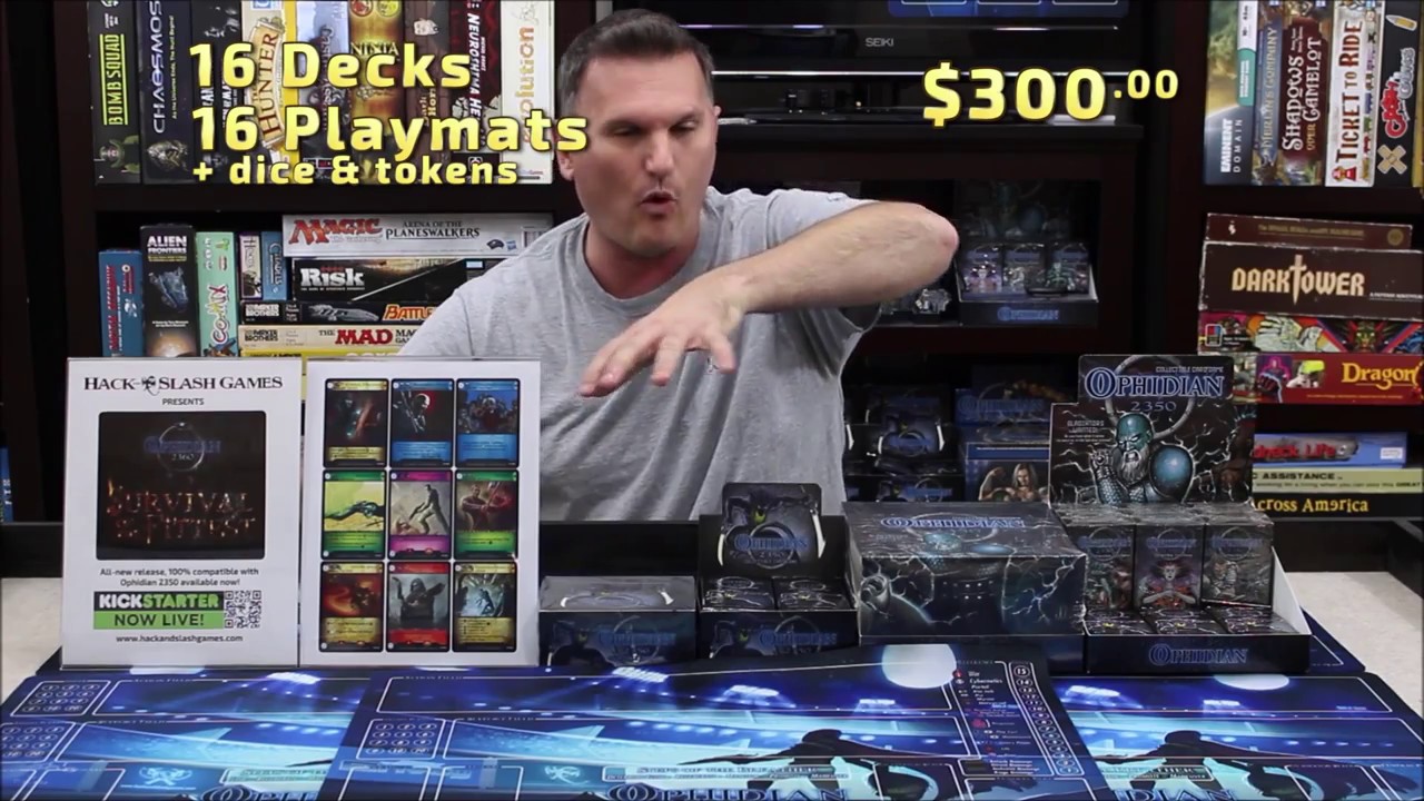 Hack and Slash Games: Kickstarter for Retail Levels - Ophidian 2360: Survival of the Fittest