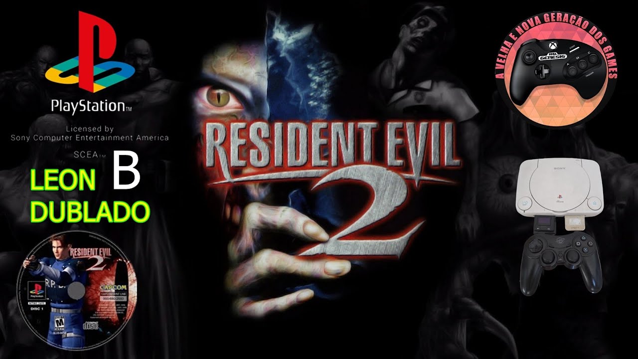 RESIDENT EVIL 2 LEON B DUBLADO