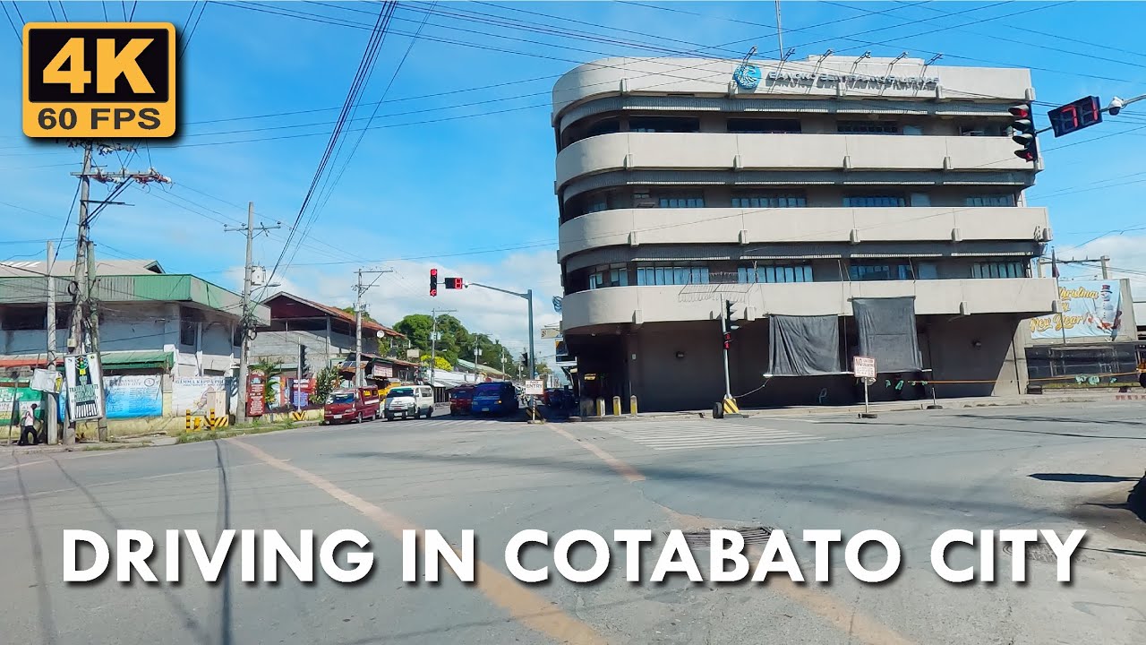 Tuesday Midmorning Drive | Driving in Cotabato City | Daily Travel 166 | 4K UHD 60fps