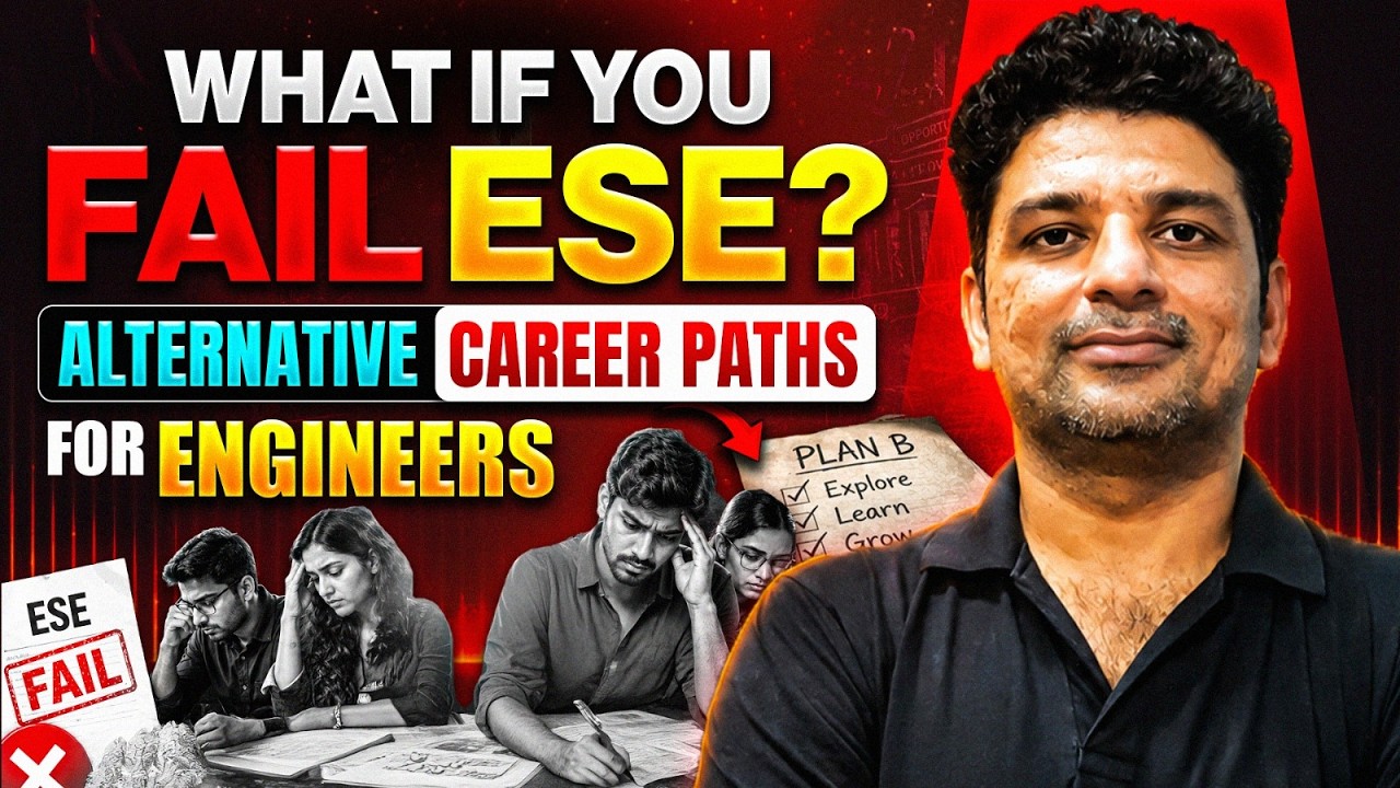What If You Fail ESE? | Best Career Options For Engineers