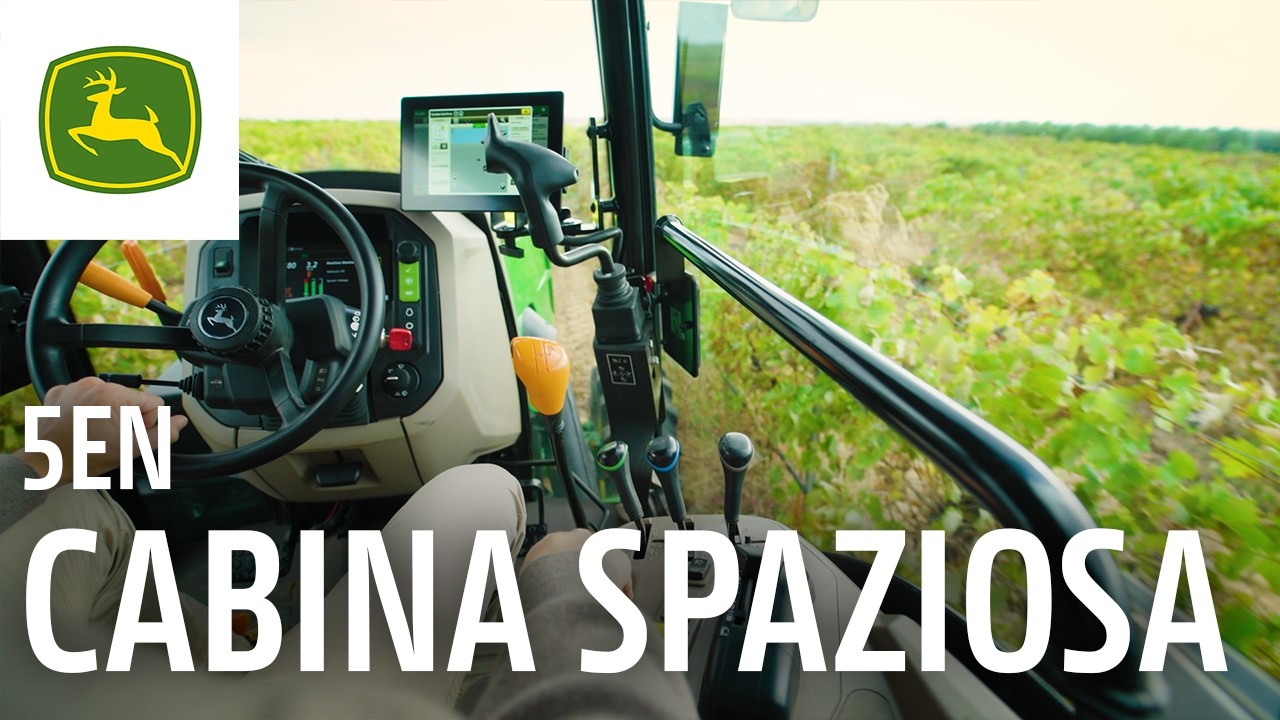 5EN: Cabina spaziosa, intelligente e progettata per la produttività