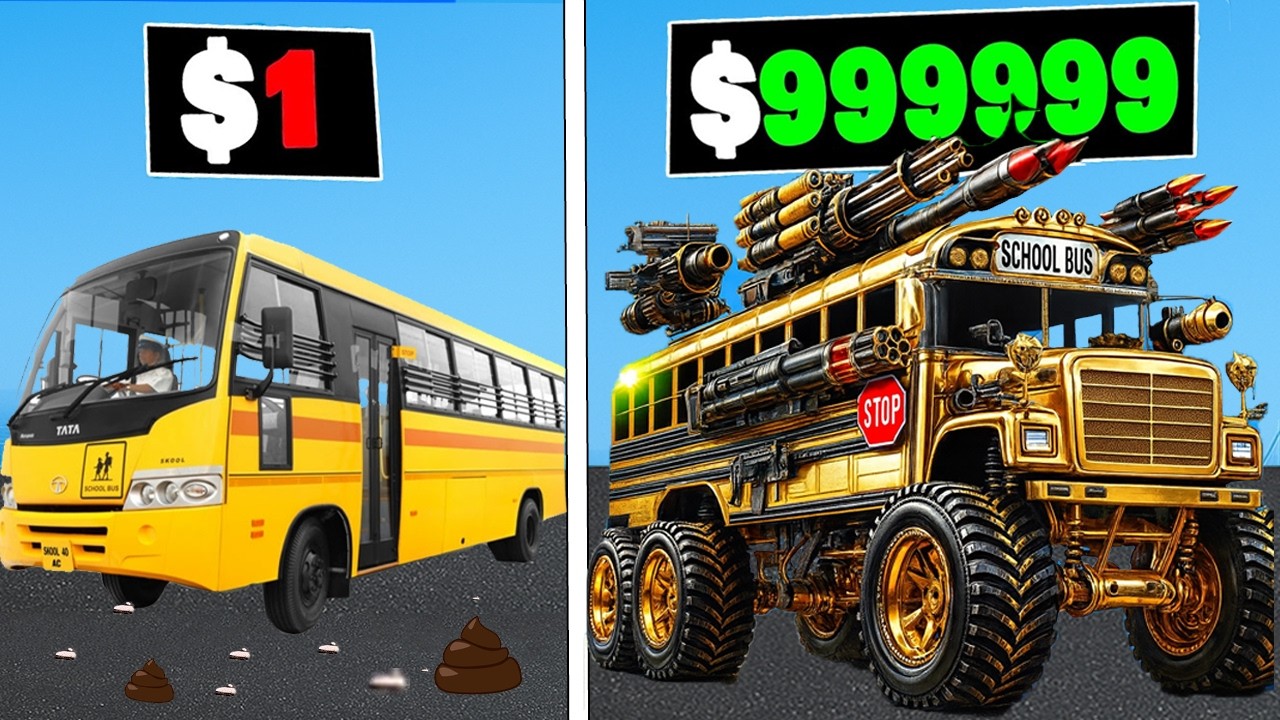 $1 to $1,000,000 Bus in GTA 5