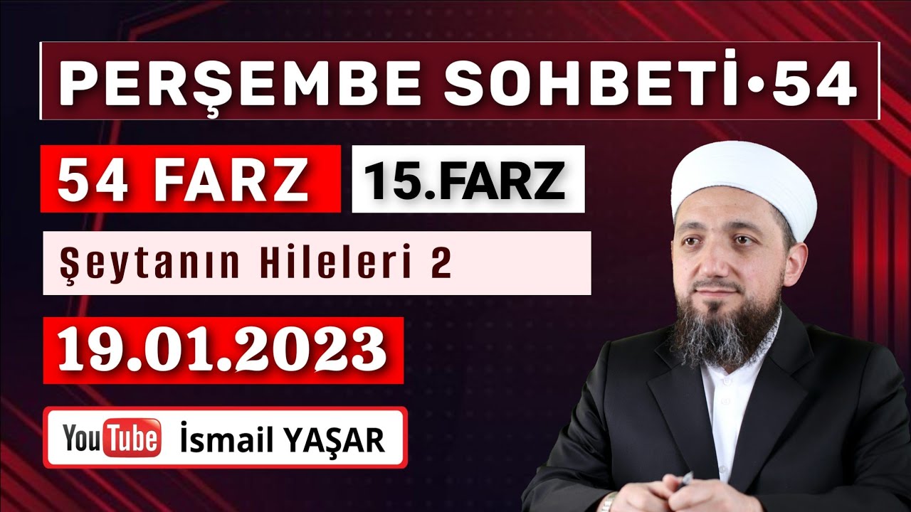 Perşembe Sohbeti | 19.01.2023