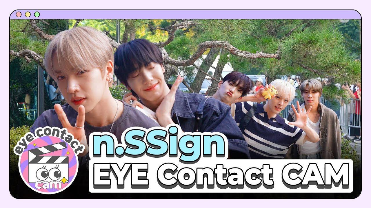 [4K] n.SSign EYE CONTACT CAM :: 엔싸인 아이컨택캠 @ MUSIC BANK