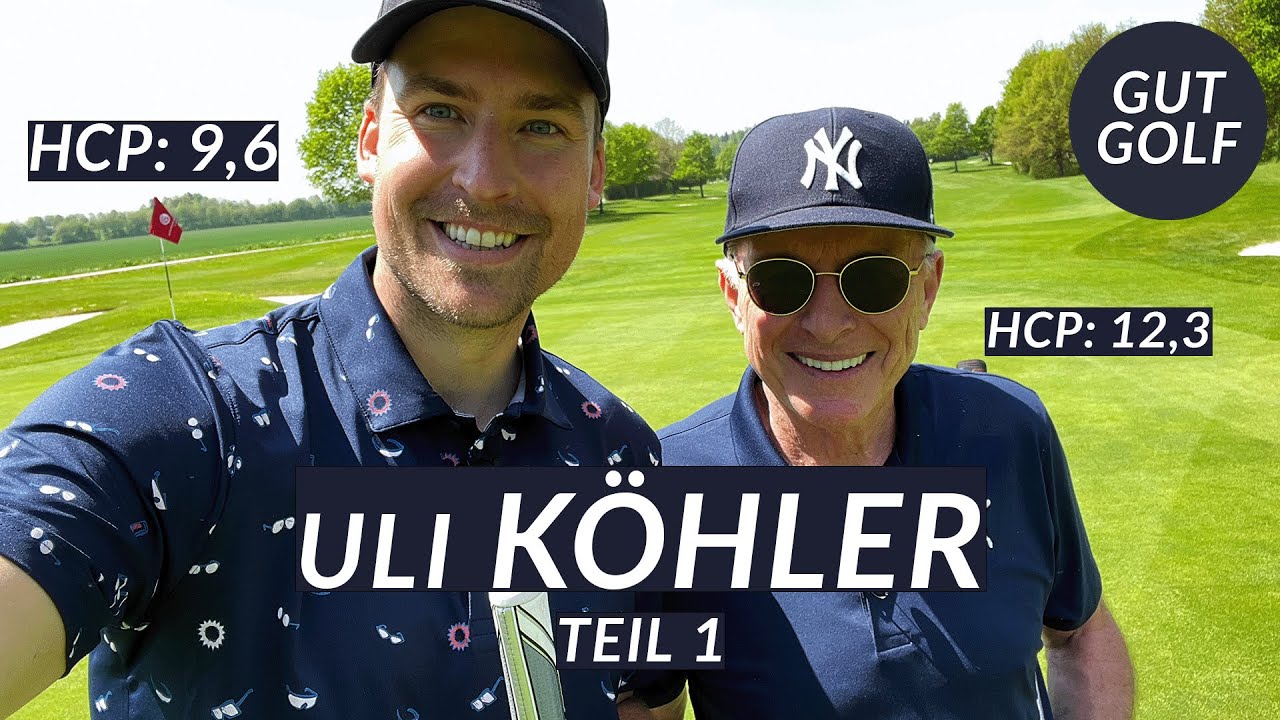 Uli Köhler mit dem jungen Bernhard Langer in STRASSLACH