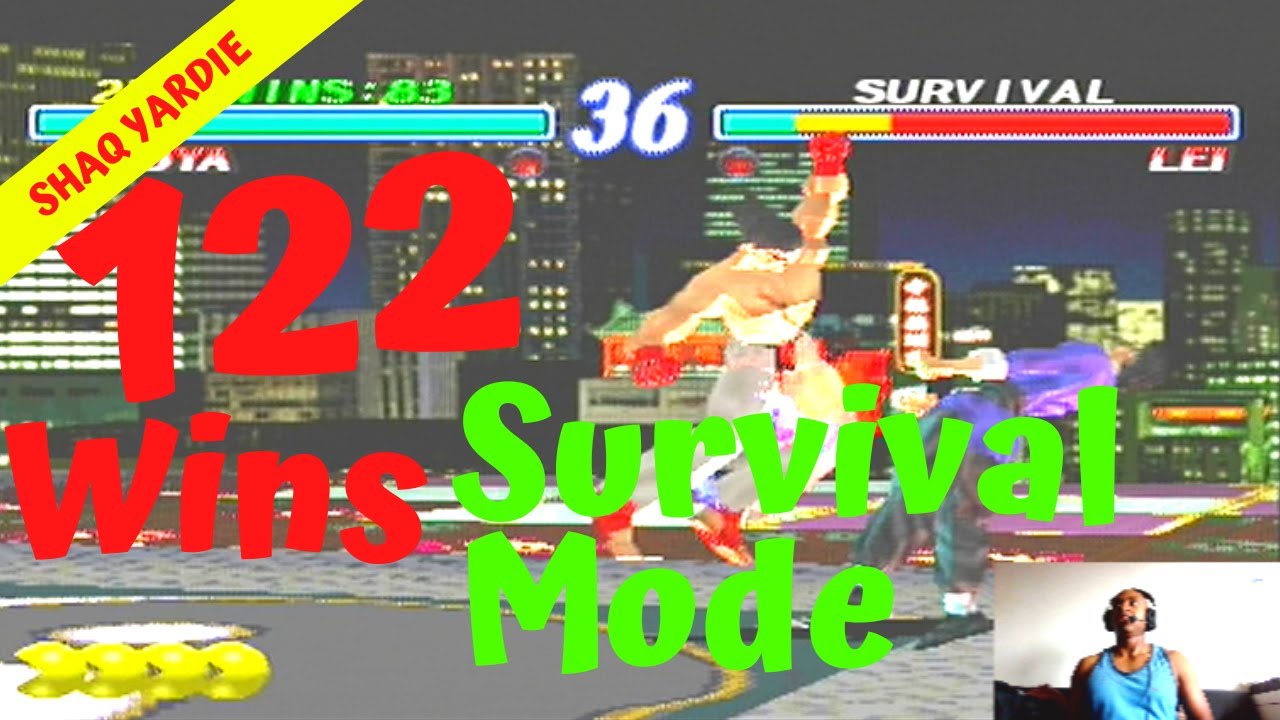 Tekken 2 - Survival Mode - Kazuya - 122 Wins