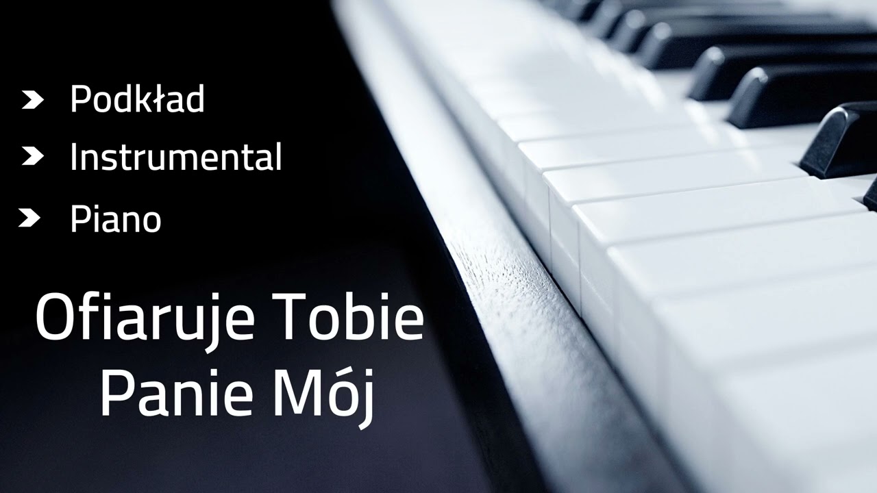 Ofiaruję Tobie Panie Mój - podkład karaoke tonacja C-dur (link w opisie)