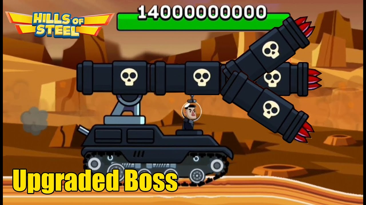 Hills Of Steel : Upgraded BOSS   #hillsofsteel