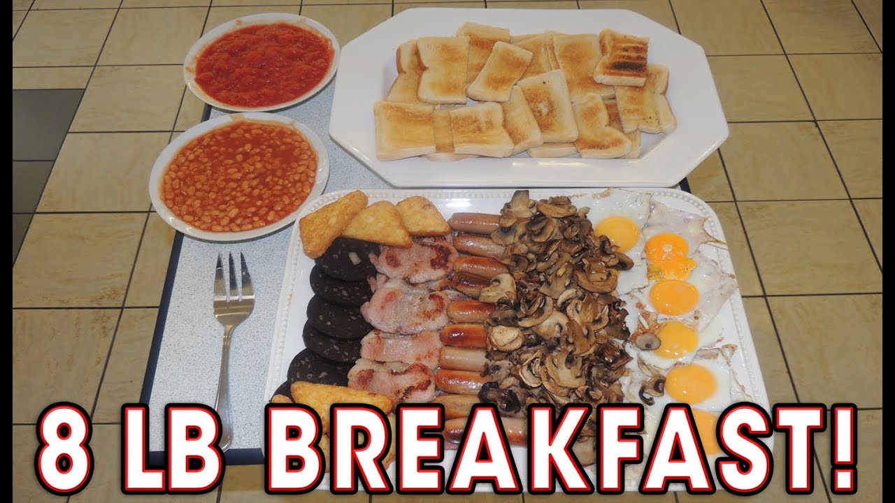 ENORMOUS 8LB English Breakfast Challenge!!