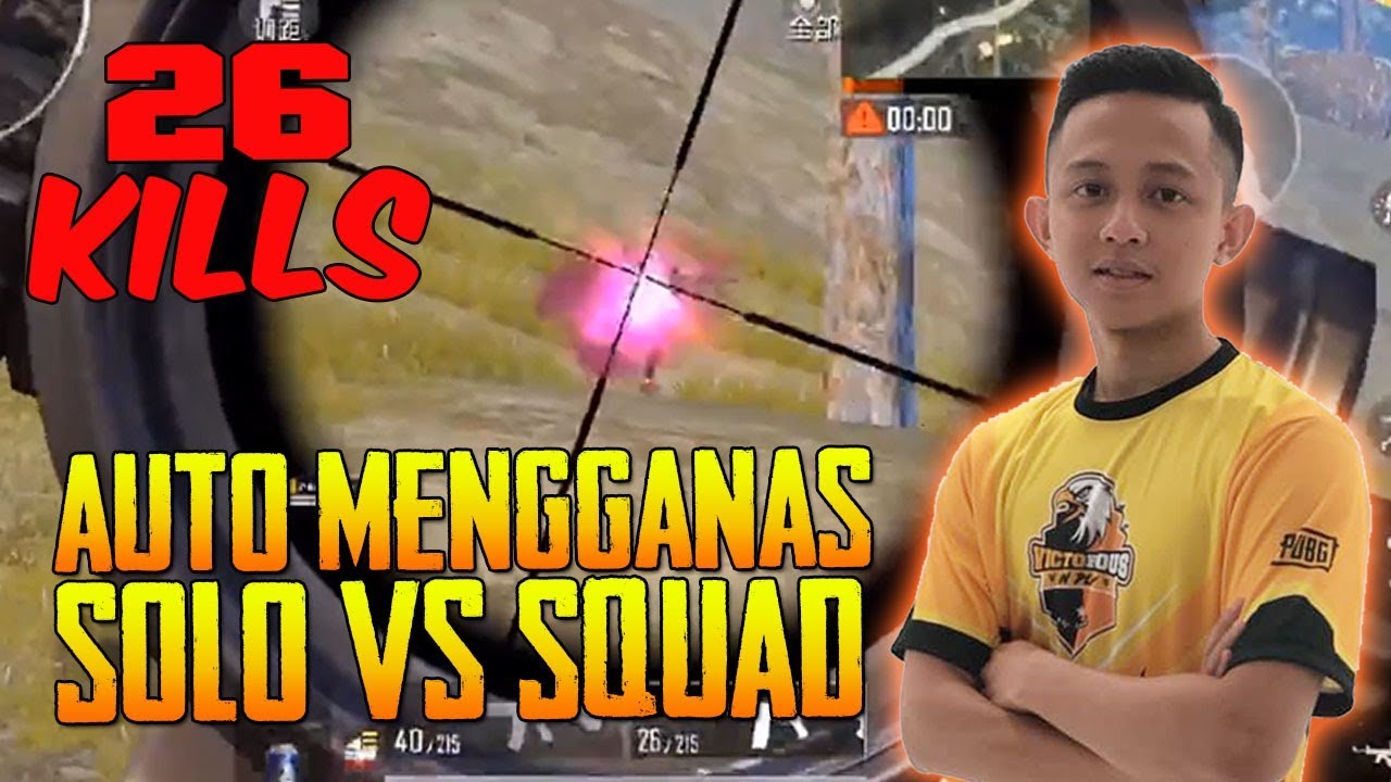 26 Kills Solo Vs Squad!! Din Jumper Mengganas Kat PUBG China | PUBG Mobile