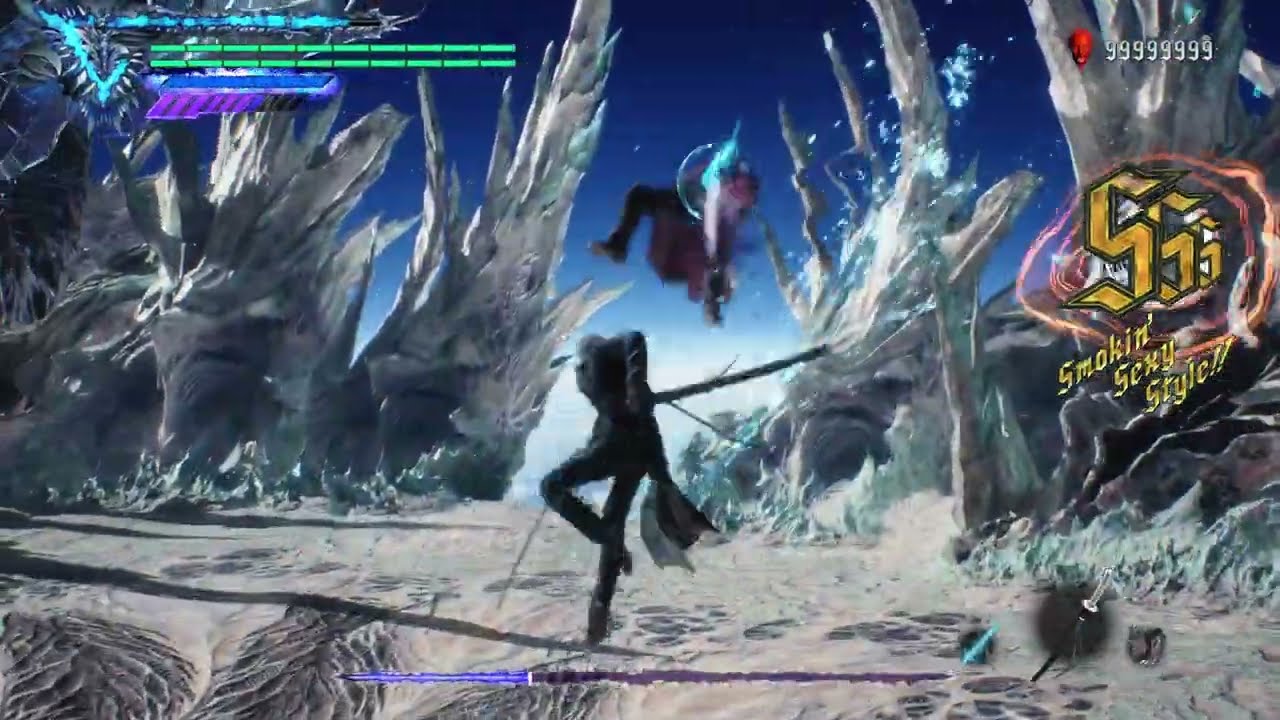 DMC5SE Vergil vs Dante No damage