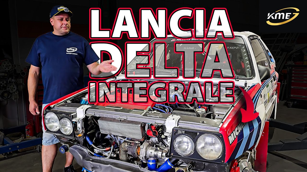 Lancia Delta Integrale 16V Gr.A zbudowana przez Gazmot Motorsport.