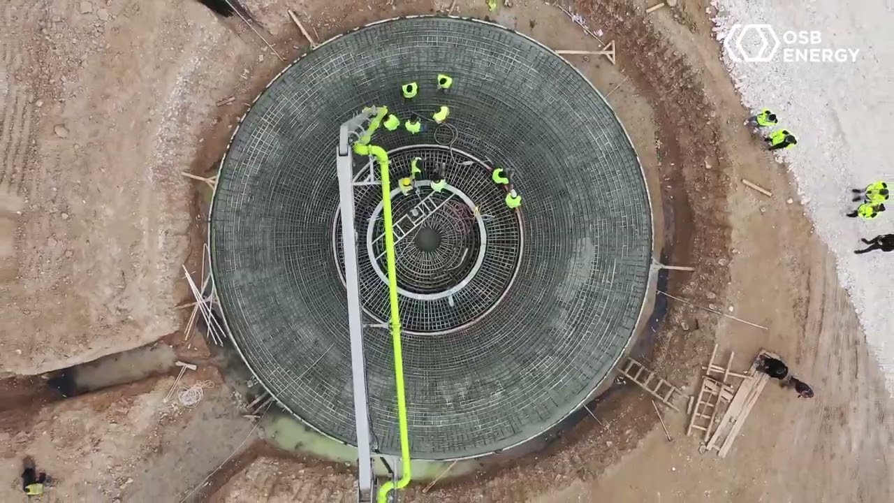 OSB Energy - Nordex N-133 - EWT DW-58 ve Enercon E-82 Rüzgar Türbinleri İnşai İmalaatları
