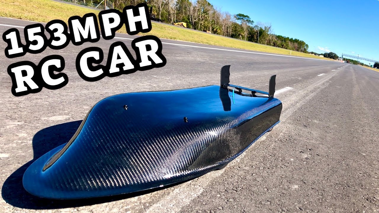 153MPH CARBON FIBER RC CAR WITH 30HP!