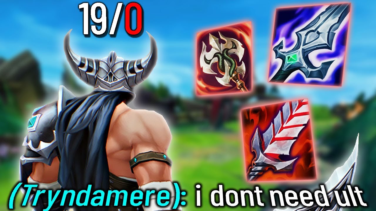 LIFESTEAL TRYNDAMERE DOESN'T NEED ULT.. THAT'S OP