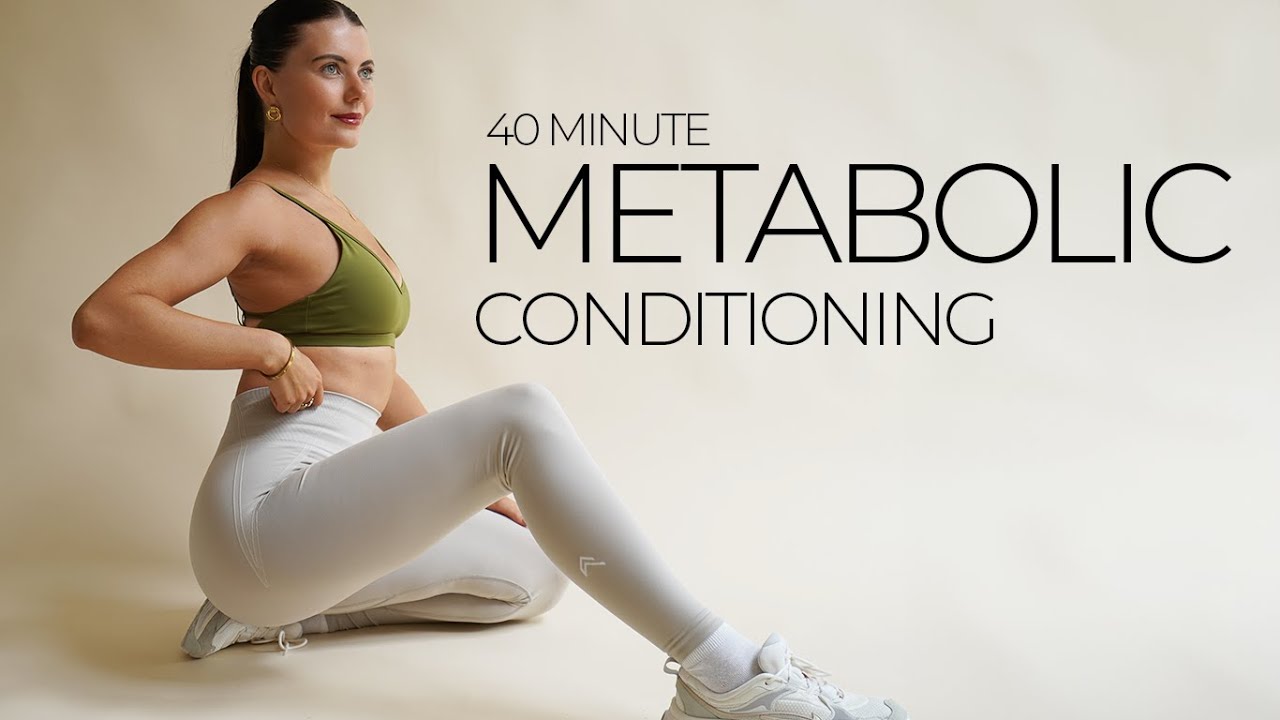 40 MIN FULL BODY METCON WORKOUT WITH DUMBBELLS- No Repeats | Calorie Killer