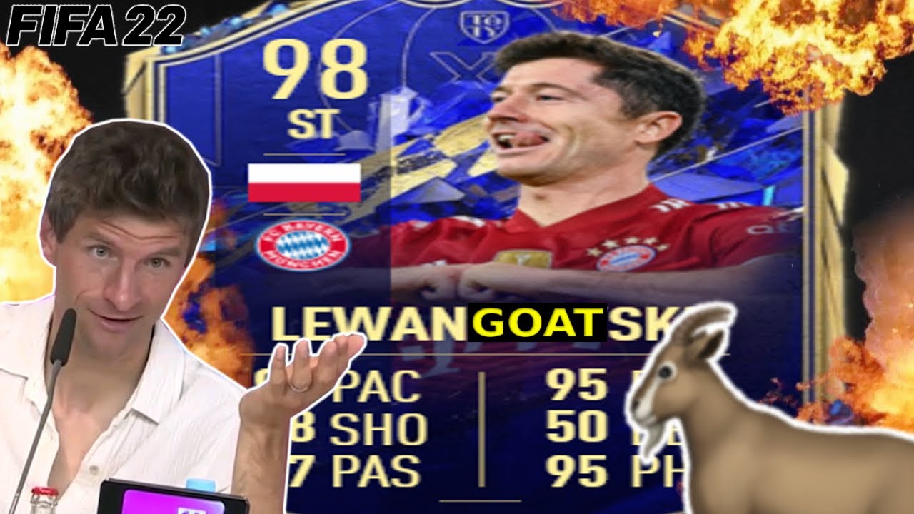 TOTY LEWANDOWSKI IS THE GOAT 🐐🐐🐐🐐