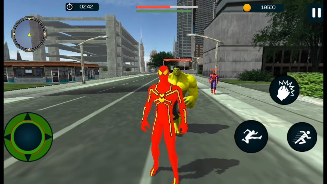 Red Spider Hero City Rescue Missions | Spider Hero Vs Monster Hero Vs Spider - Android GamePlay
