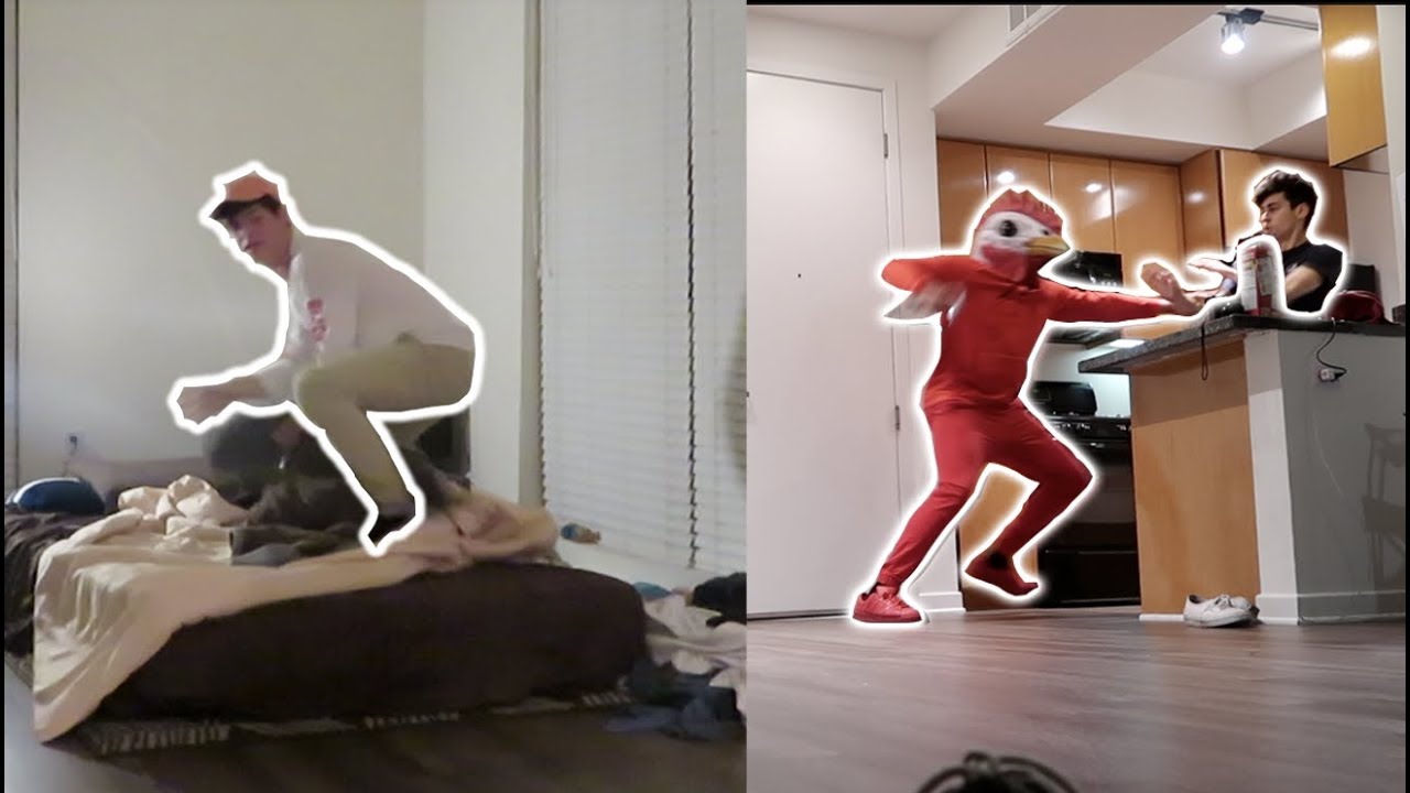 BREAK IN PRANK ON ROOMATE !! ( CRAZY FREAKOUT )