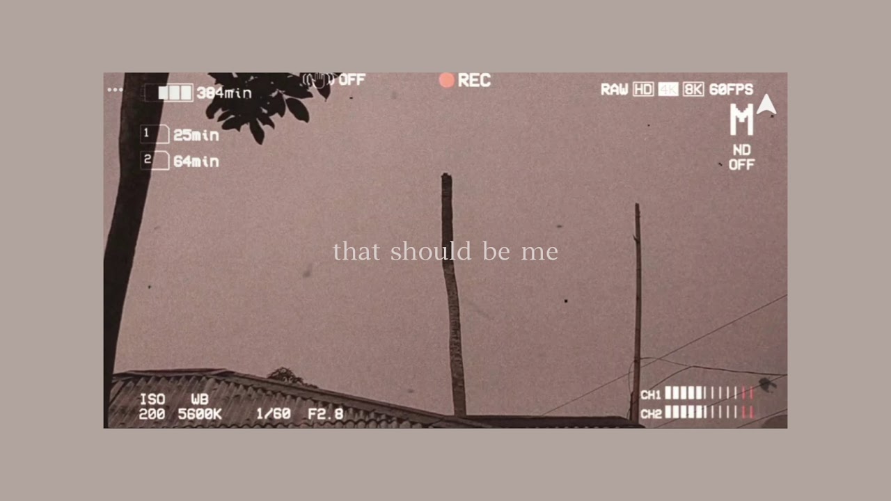 //that should be me - justin bieber // • slowed + pitched •