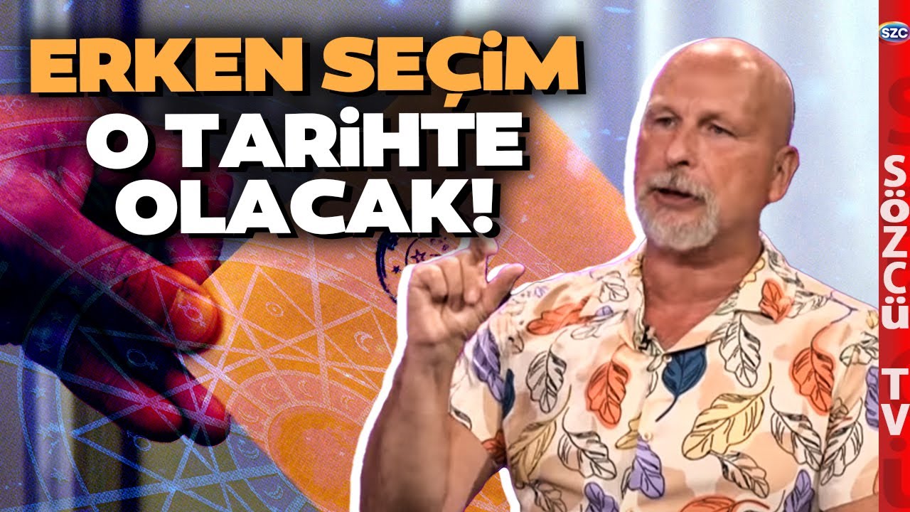 Erken Seçim Ne Zaman Olacak? Astrolog Öner Döşer'in Erken Seçim Öngörüsü Çok Konuşulacak