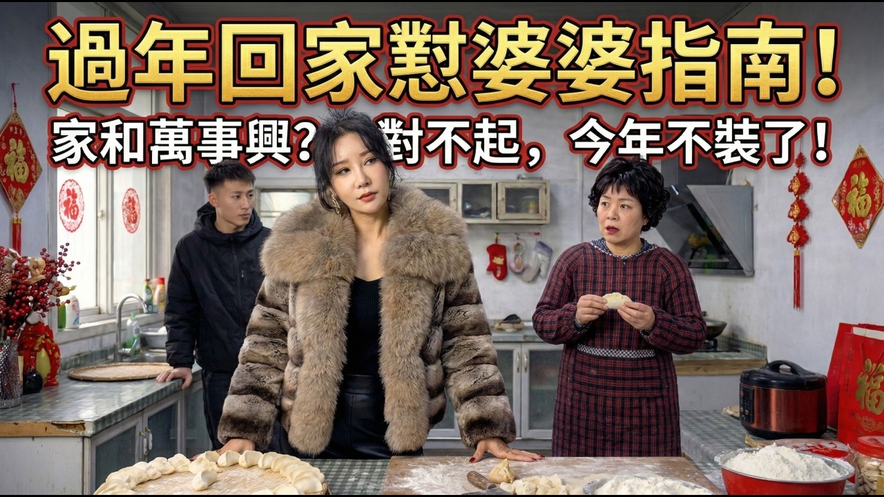 過年回家懟婆婆指南！過年回婆家就是渡劫！家和萬事興？對不起，今年不裝了！