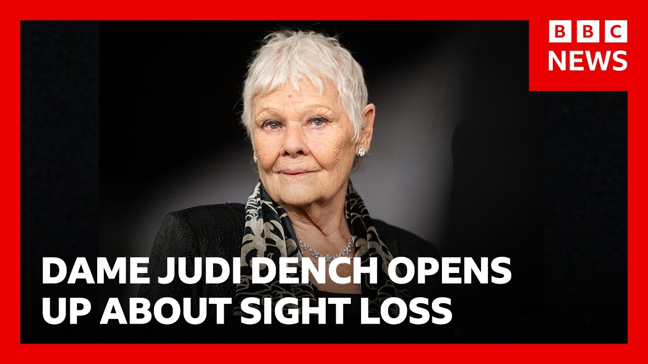 Dame Judi Dench on losing her sight, lunch at MI6 and remembering her husband | BBC News