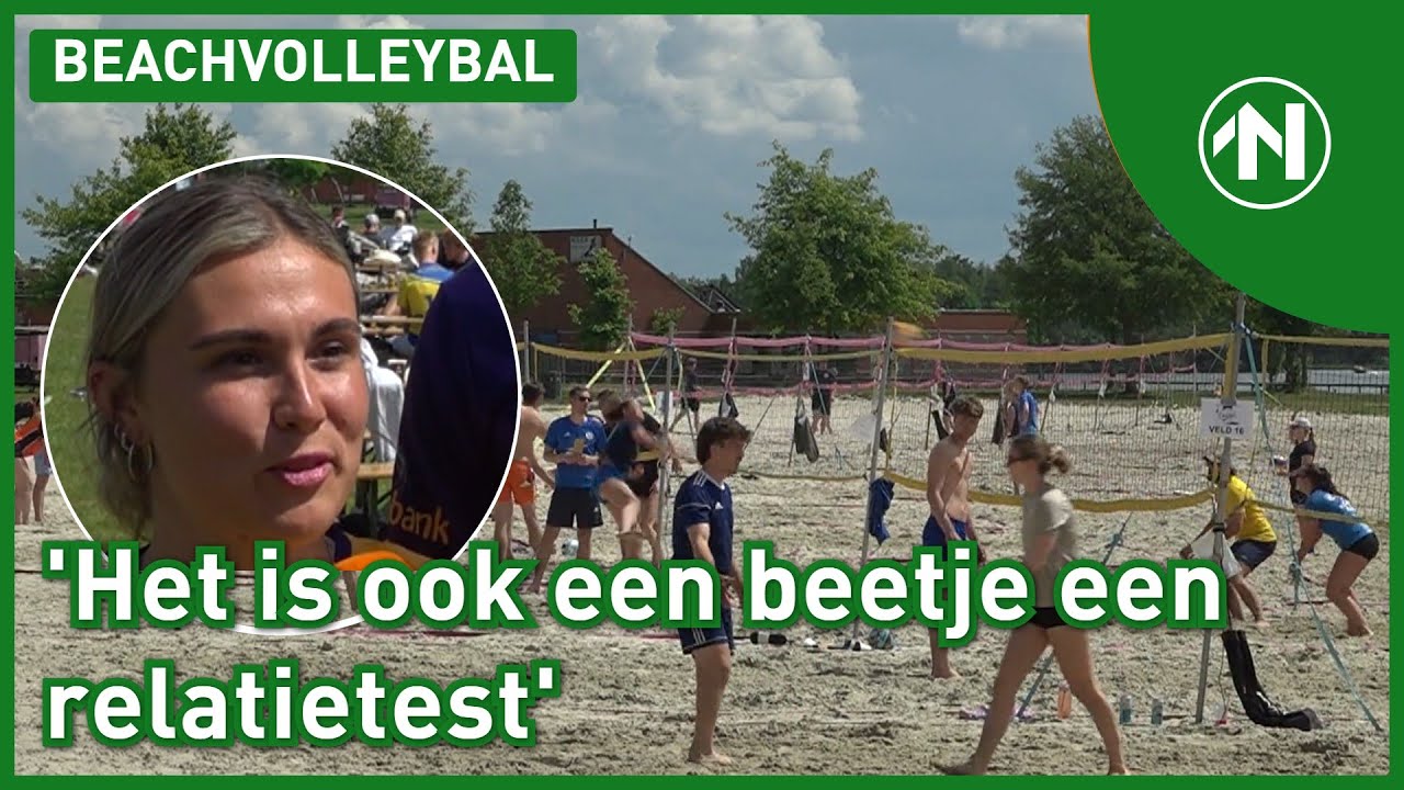 Donitas beachvolleybaltoernooi bij Hoornsemeer: 'Sport gecombineerd met heel veel gezelligheid'