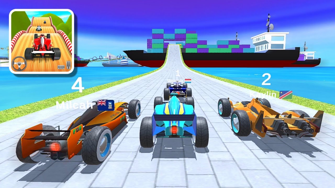 Formula Racing Car Games Levels 81 to 85 Landscape Mode