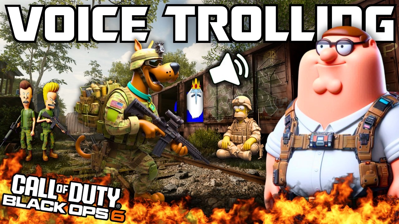 Taking Enemies HOSTAGE With Voice Impressions! (HILARIOUS MOMENTS)