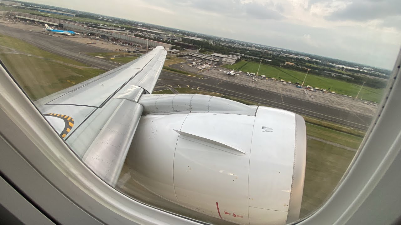 AMAZING FLIGHT - KLM CITY HOPPER E195-E2 | AMSTERDAM - LONDON HEATHROW | PH-NXN - 14/8/24 4K